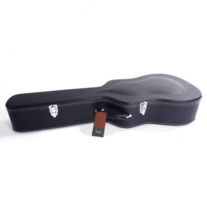 Glarry 41inch Folk Guitar Arched PVC Hard Shell Case Classical Crocodile  Dermatoglyph - Glarrymusic