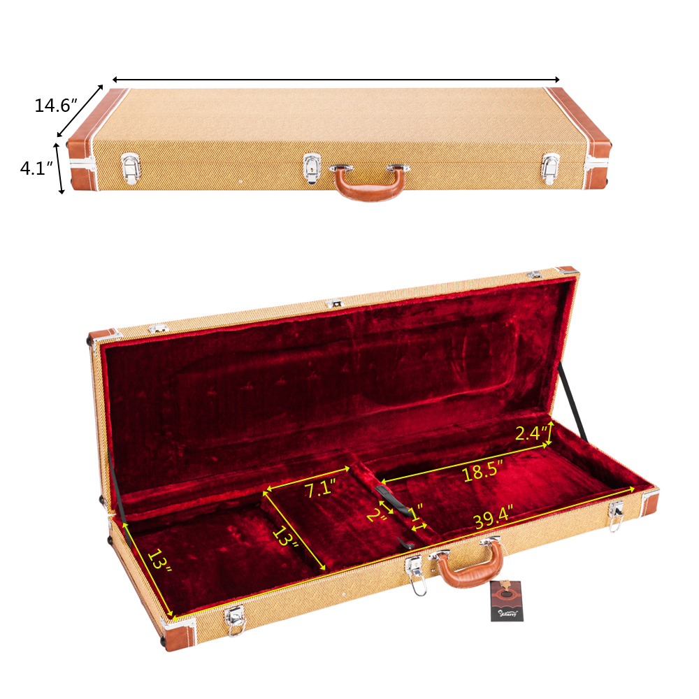 Guitar hard shop case electric